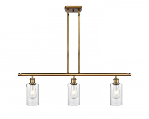 Clymer - 3 Light - 36 inch - Brushed Brass - Stem hung - Island Light (3442|516-3I-BB-G804)