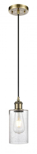 Clymer - 1 Light - 4 inch - Antique Brass - Cord hung - Mini Pendant (3442|516-1P-AB-G804)
