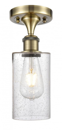 Clymer - 1 Light - 4 inch - Antique Brass - Semi-Flush Mount (3442|516-1C-AB-G804)