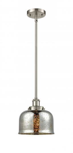 Bell - 1 Light - 8 inch - Brushed Satin Nickel - Mini Pendant (3442|916-1S-SN-G78-LED)