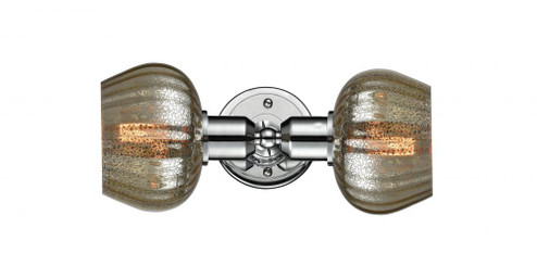 Fenton - 2 Light - 16 inch - Polished Chrome - Bath Vanity Light (3442|900-2W-PC-G96-LED)