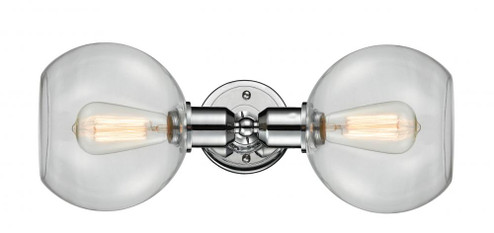 Sphere - 2 Light - 21 inch - Polished Chrome - Bath Vanity Light (3442|900-2W-PC-G122)