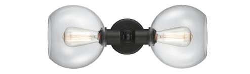 Sphere - 2 Light - 21 inch - Oil Rubbed Bronze - Bath Vanity Light (3442|900-2W-OB-G122)