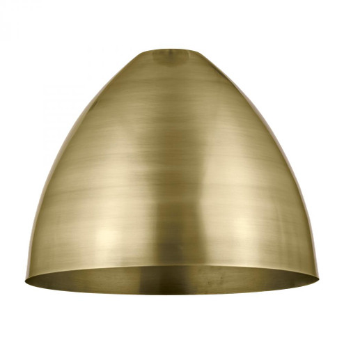 Metal Bristol Light 16 inch Antique Brass Metal Shade (3442|MBD-16-AB)