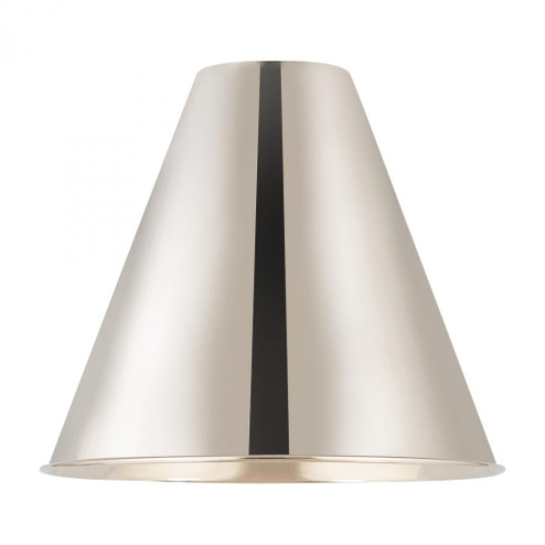 Berkshire Light 8 inch Polished Nickel Metal Shade (3442|MBC-8-PN)