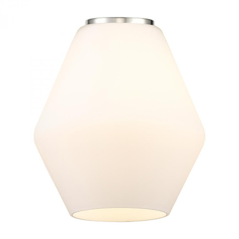 Cindyrella Light 6 inch Cased Matte White Glass (3442|G651-6)