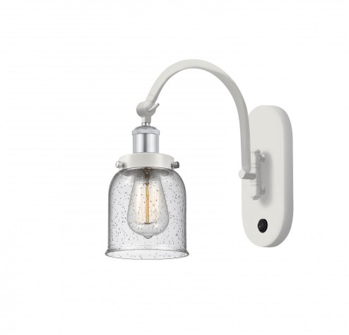 Bell - 1 Light - 5 inch - White Polished Chrome - Adjustable Swing Arm (3442|918-1W-WPC-G54)