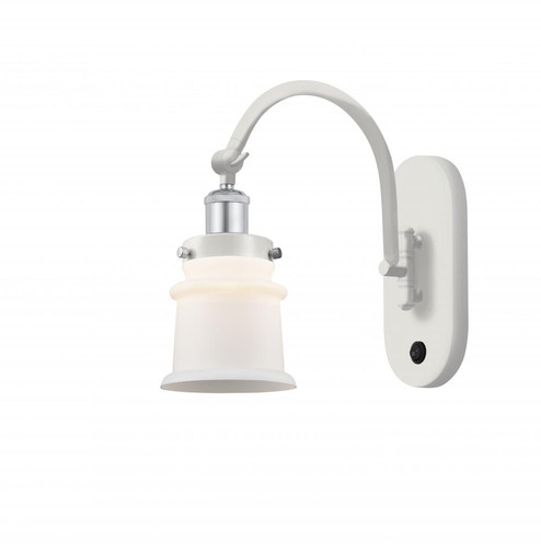 Canton - 1 Light - 7 inch - White Polished Chrome - Adjustable Swing Arm (3442|918-1W-WPC-G181S)