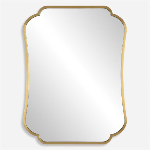 Uttermost Athena Brushed Brass Mirror (85|09904)