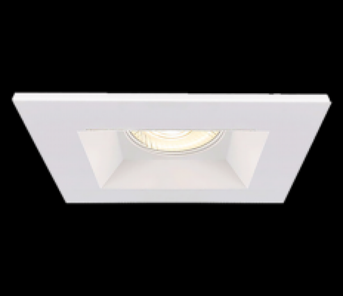 6 Inch Square Fixed Downlight in White (4304|45379-017)