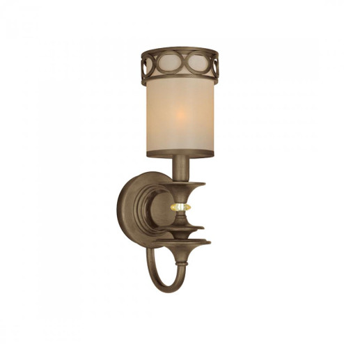 1 Light Antique Brass Traditional Sconce (205|9601-AB)