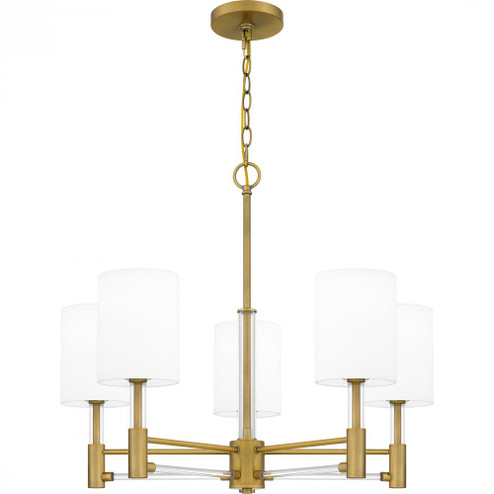 Gretchen 5-Light Aged Brass Chandelier (26|GCN5026AB)