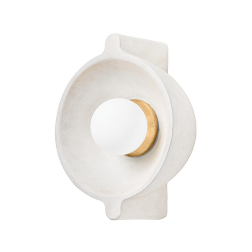 Modesto Wall Sconce (52|B4710-PBR/CFW)