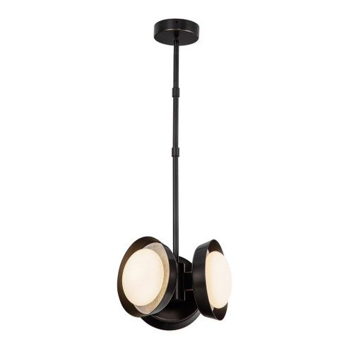 Alonso 13-in Urban Bronze LED Pendant (7713|PD320313UB)