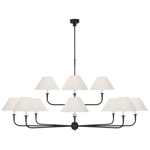 Piaf Oversized Two Tier Chandelier (279|TOB 5458AI/EBO-L)