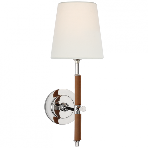 Bryant Wrapped Sconce (279|TOB 2580PN/NAT-L)