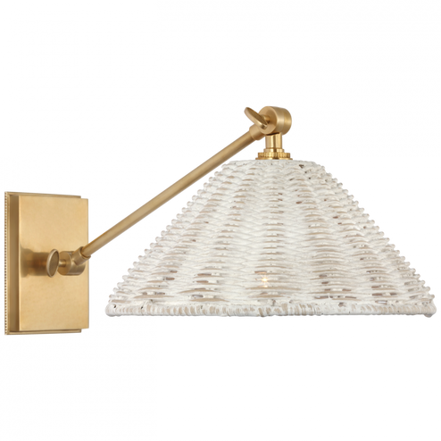 Wimberley Single Library Wall Light (279|MF 2200SB-WW)