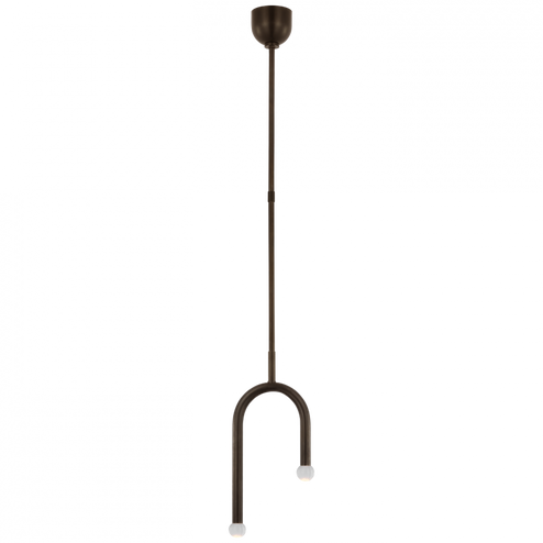 Rousseau Small Asymmetric Pendant (279|KW 5590BZ-CG)
