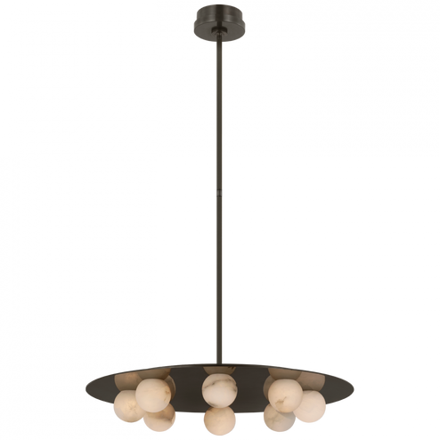 Pertica 24'' Eight Light Chandelier (279|KW 5521MBZ-ALB)