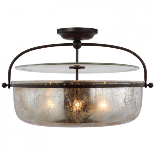 Lorford Large Semi Flush Lantern (279|CHC 4272AI-MG)