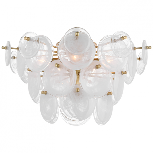 Loire Large Tiered Flush Mount (279|ARN 4451G-WSG)