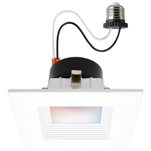 10.5 Watt; LED Retrofit Downlight; 4 Inch Square; Starfish IOT; RGB & Tunable White; 120 Volt; 90 (27|S11569)