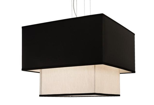 Four Lamp Pendant with Square Shade (461|41814B)