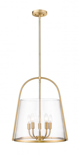5 Light Pendant (276|3041P18-MGLD)