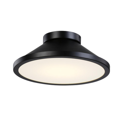 Lucida Collection Integrated LED Flush Mount, Black (12|AC7021BK)