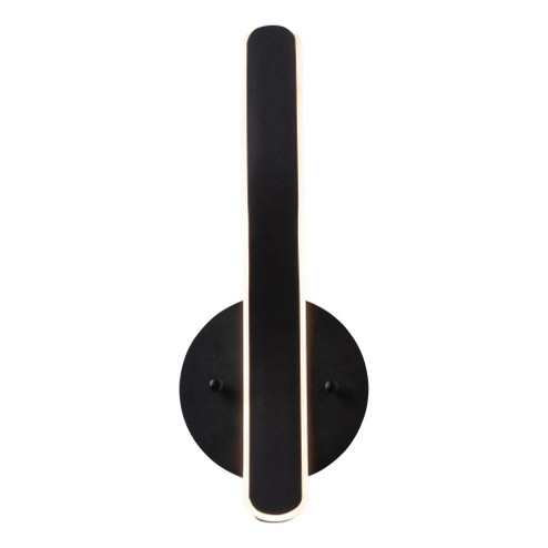 Sirius Collection Integrated LED Sconce, Black (12|AC7617BK)