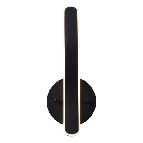 Sirius Collection Integrated LED Sconce, Black (12|AC7617BK)