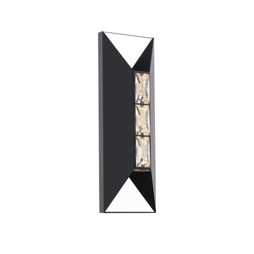 Vida 18in LED 3000K/3500K/4000K 120V-277V Outdoor Wall Sconce in Black (1118061|BWSW54318-BK)