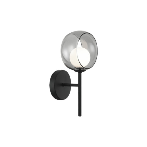 DELCIA WALL SCONCE (3605|W60601BKSM)