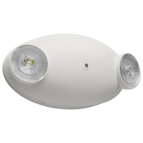 Emergency Light; Dual Head; 120/277 Volts; White Finish (27|67/138)