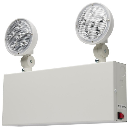 Emergency Light, 90min Ni-Cad backup, 120-277V, Dual Head, Universal Mounting, Steel/NYC (27|67/132)