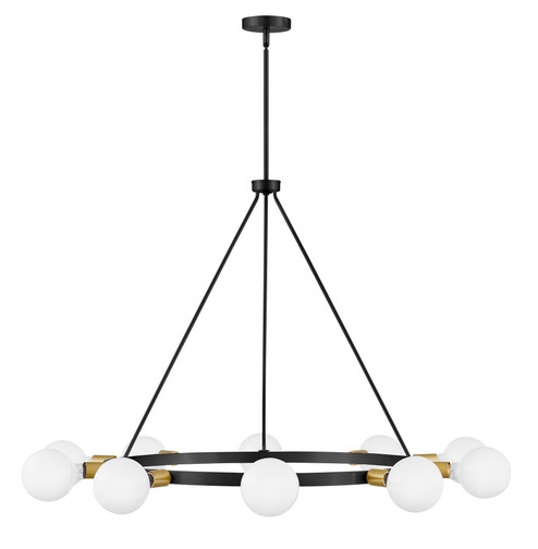 Large Single Tier Chandelier (1118101|83610BK)