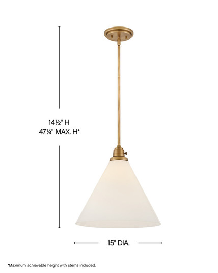 Medium Pendant (87|3694HB-CO)