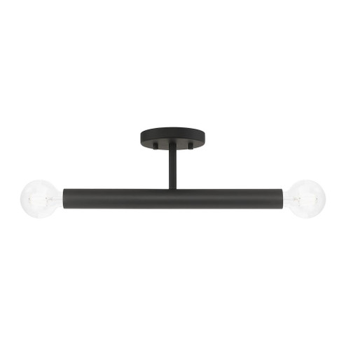 2 Light Black Semi-Flush (108|51139-04)