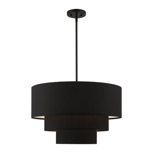 4 Light Black Pendant Chandelier (108|50274-04)