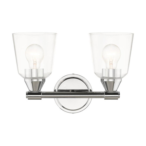 2 Light Polished Chrome Vanity Sconce (108|16782-05)