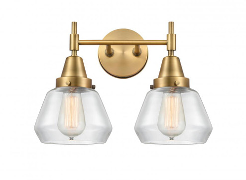 Fulton - 2 Light - 16 inch - Brushed Brass - Bath Vanity Light (3442|447-2W-BB-G172)