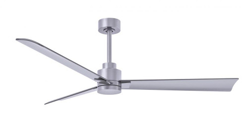 Alessandra 3-blade transitional ceiling fan in brushed nickel finish with brushed nickel blades. Opt (230|AK-BN-BN-56)