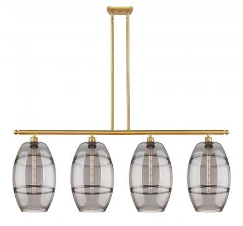 Vaz - 4 Light - 48 inch - Satin Gold - Cord hung - Island Light (3442|516-4I-SG-G557-10SM)