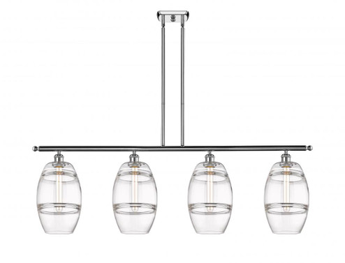 Vaz - 4 Light - 48 inch - Polished Chrome - Stem hung - Island Light (3442|516-4I-PC-G557-8CL)