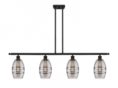 Vaz - 4 Light - 48 inch - Matte Black - Stem hung - Island Light (3442|516-4I-BK-G557-6SM)