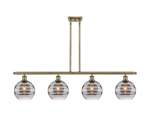 Rochester - 4 Light - 48 inch - Antique Brass - Stem hung - Island Light (3442|516-4I-AB-G556-8SM)