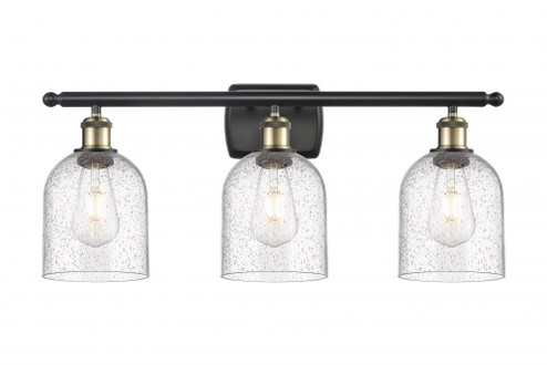Bella - 3 Light - 26 inch - Black Antique Brass - Bath Vanity Light (3442|516-3W-BAB-G558-6SDY)