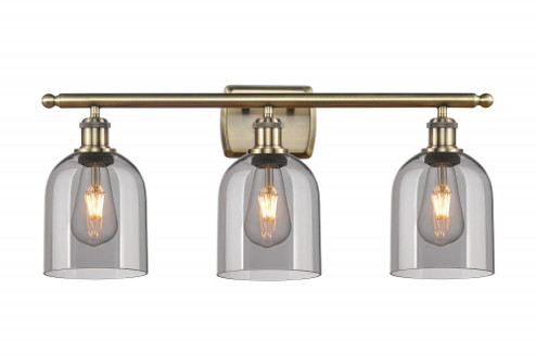 Bella - 3 Light - 26 inch - Antique Brass - Bath Vanity Light (3442|516-3W-AB-G558-6SM)