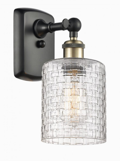 Cobbleskill - 1 Light - 5 inch - Black Antique Brass - Sconce (3442|516-1W-BAB-G112C-5CL)