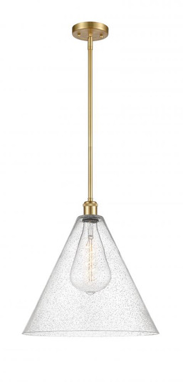 Berkshire - 1 Light - 16 inch - Satin Gold - Pendant (3442|516-1S-SG-GBC-164-LED)